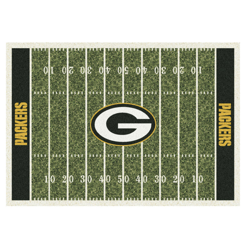 Rug, Green Bay Packers, Rectangle 7'9" x 10'9"
