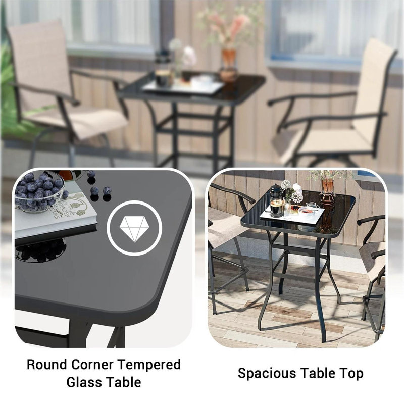 Table de bar Deert