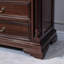 Buffet décoratif en bois de noyer foncé