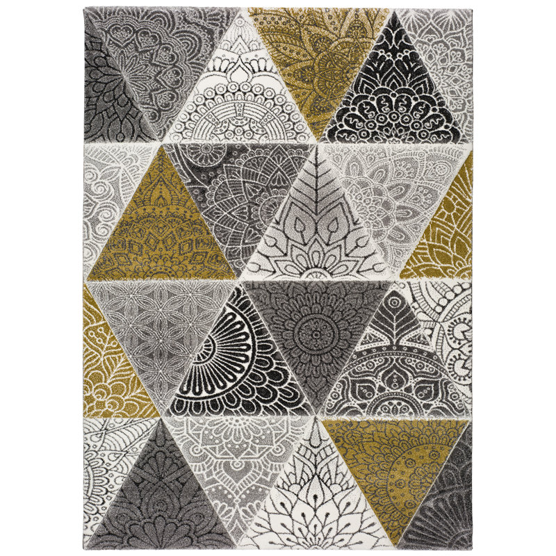 Vina Geometric Area Rug, Rectangle 140 x 200cm