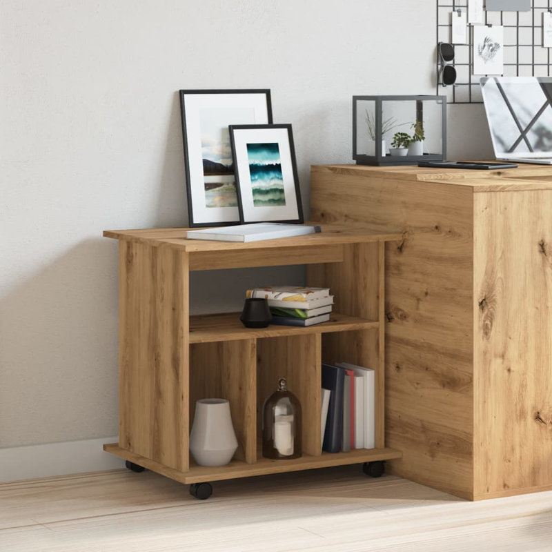 Arienna End Table, Artisan Oak