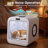 Pet Dryer Box for Cats and Small Dogs, 70L Ultra-Quiet Drying Cabin, Automatic Pet Grooming Dryer with 360°Airflow, Voice Control, 2 Million Negative Ions, Petting Window, Adjustable Speed and Temp-135873913