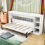 Wood Murphy Bed with 3 Shelves-462920689-462920691