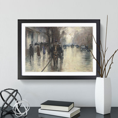 Under the Lime Trees by Lesser Ury - Picture Frame Painting