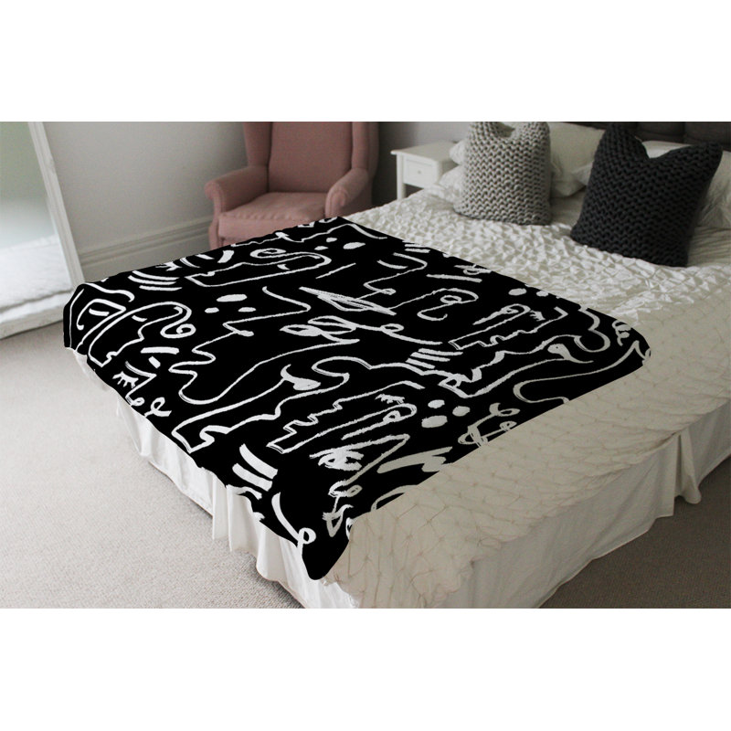 Domitilo Plain Weave / Muslin Throw Blanket