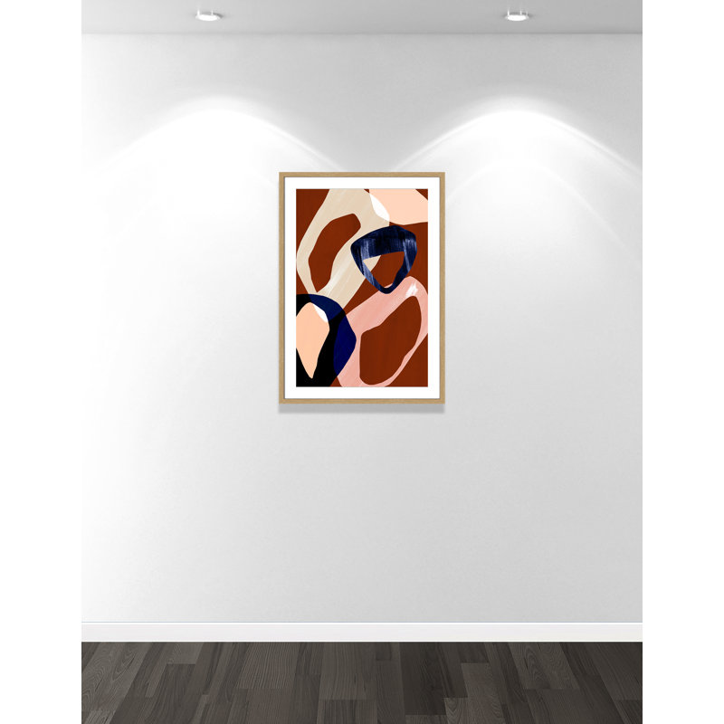 Loop I Print par Violets Print House, 25.5'' W x 35.5'' H, Imprimé mat, Naturel