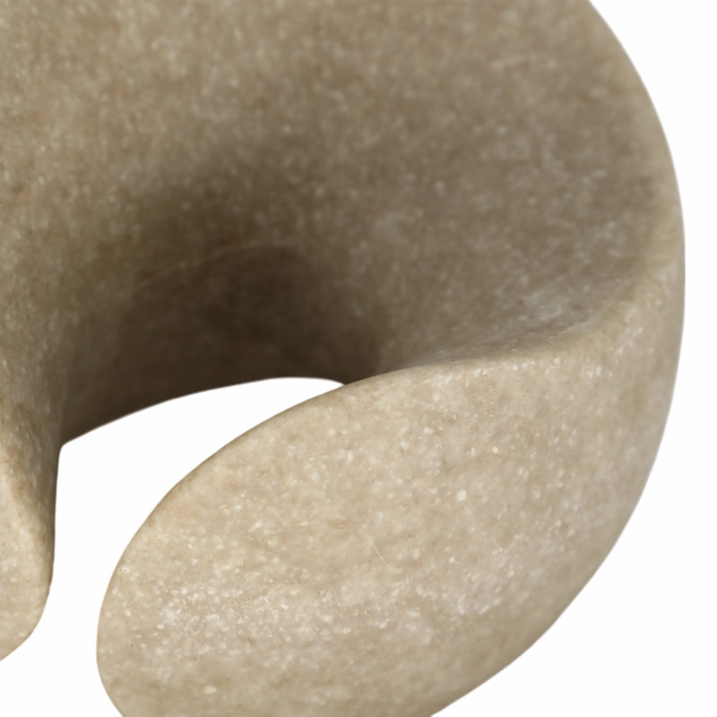 3 pièces sphères en résine de quartz brun 4/5/6 po Flowood