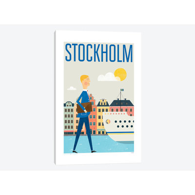 «Stockholm», impression sur toile