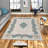 Luxurious Woven Area Rug, 5.9 x 9.2 ft, 100% Polyester, Antibacterial | Non-Slip PVC Felt Dot Underside, 0.3 in Pile Height | Machine Washable, 3D Digital Print, Perfect for Living Room & Bedroom Décor-2124774515