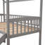 Lit mezzanine, lit maison avec glissade-1259545835