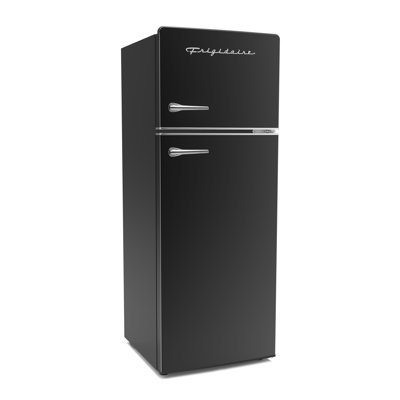 Frigidaire 7,2 pieds cubes Pi. Réfrigérateur rétro, réfrigérateur à fixation sur le dessus d'un appartement 