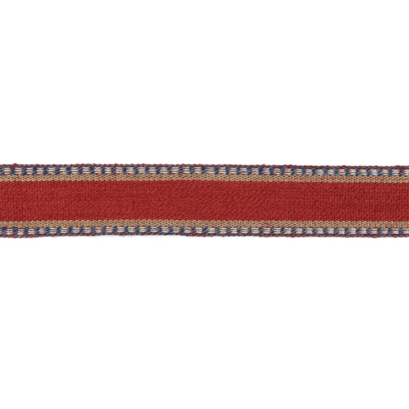 Merkato Danakil Tape Fabric, Red/Blue