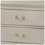 Commode, champagne argenté