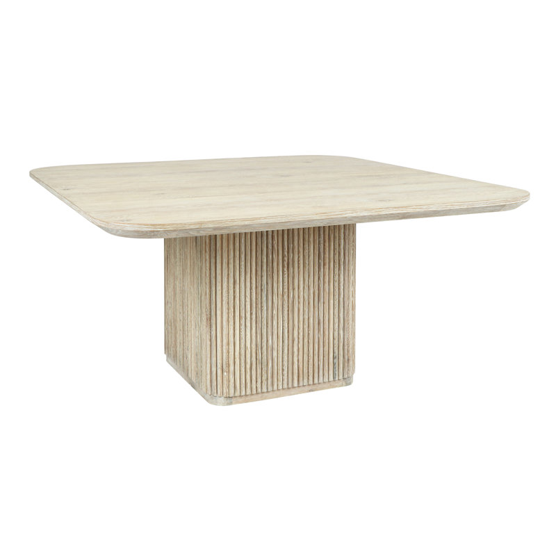 Table de salle à manger Vander, Naturel
