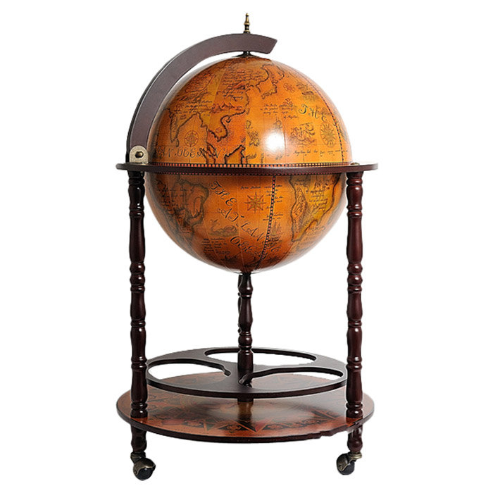 Globe avec bar sur pied