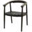 Contemporary Teak Wood Woven Round Chair-379812830