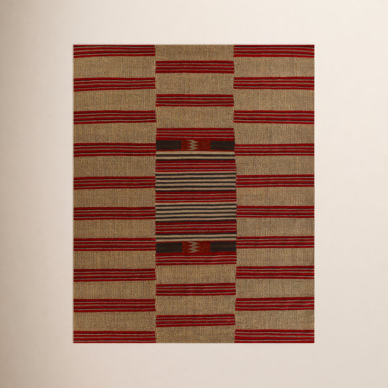 Tapis à tissage plat Adobe, Rectangle 6 pi x 9 pi