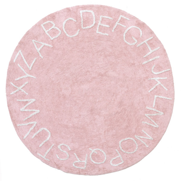 Latitude Run® Kids Washable Round Alphabet Rug & Reviews - Wayfair Canada