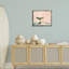 Cadre flottant rose avec queue de baleine abstraite, design par Arlington Prints-1023840086-1023840090
