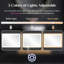 Rectangle Wall Makeup / Shaving Mirror-1347374526