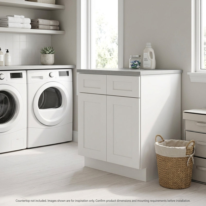 Armoire de cuisine 3 tiroirs Modern, L 33 po x H 34,5 po x P 24 po