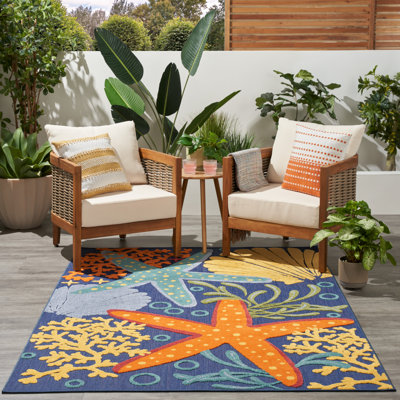 Jacksonport Power-Loomed Indoor/Outdoor Area Rug 