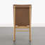 Chaise rembourrée en bois massif avec finition naturelle-596012556