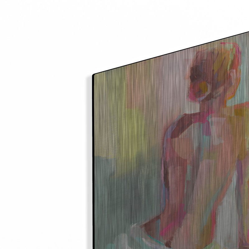 «Woman Posing» par Jenny Westenhofer, H 16 po x l 12 po