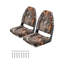 Siège de bateau haut dossier rabattable siège de bateau coussin éponge camouflage