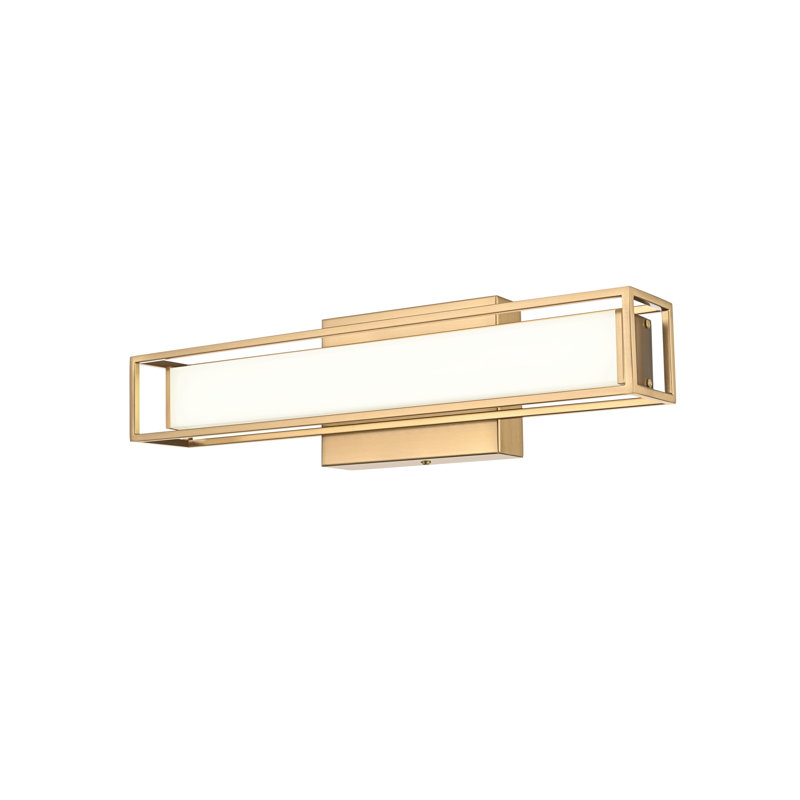Melva 16 inch LED Wall Sconce , Satin Gold