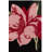 Kamath 403 Hand Tufted Wool/Cotton Floral Rug in Black/Pink-1930459748