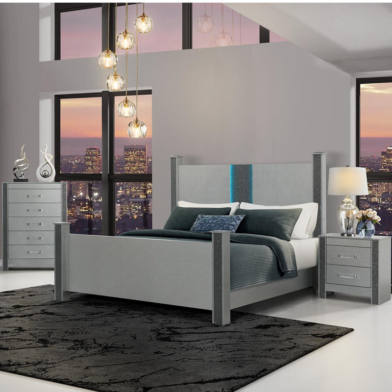 Platform Bed With SPEAKERS