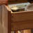 Modern Walnut Solid Wood Accent Cabinet