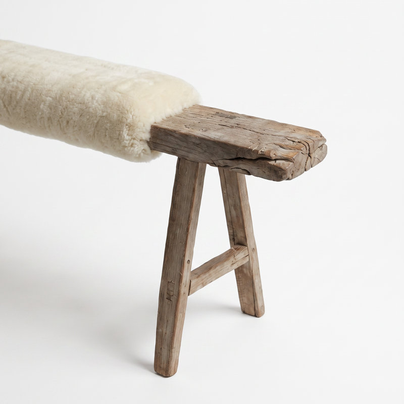 Solid Wood Bench