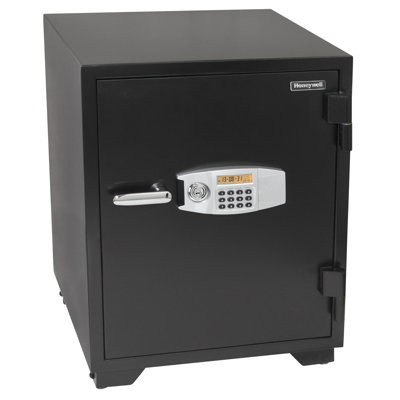 Water Resistant Dual Digital and Key Lock Steel Fire and Security Safe 3.5 CuFt