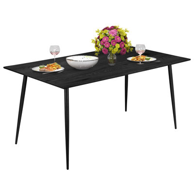 Armendariz Solid Wood Base Dining Table