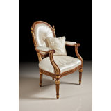 28" W Tufted Armchair