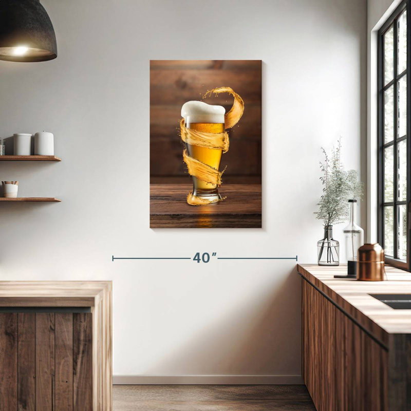 Verre à bière Yarlin, H 36 po x l 24 po