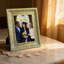Cadre photo simple doré antique 1 PC 5 po x 7 po avec tablette