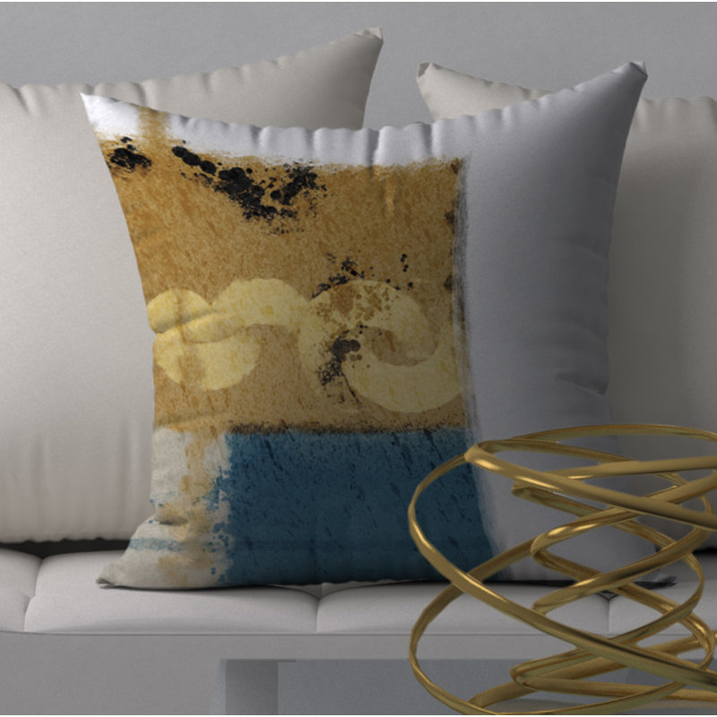 Housse de coussin carrée/insert, 24 po x 24 po