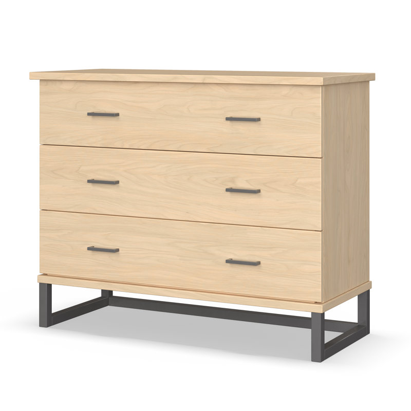 Commode 3 tiroirs, Érable