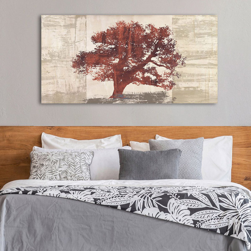 Rusty Tree Panel by Alessio Aprile - Wrapped Canvas Art Prints, 50cm H x 100cm W x 4cm D
