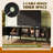 TV Stand For 65 Inch TV, 58" Boho Entertainment Center,  TV Console With 2 Storage Cabinets-1243503318