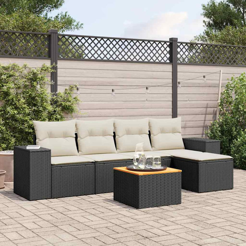 Ensemble de canapé de jardin Vidaxl