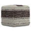 Pouf carré en laine et coton Grady-771492572