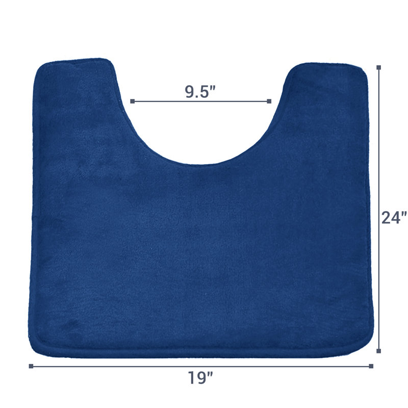 Tapis contour Ashland, Bleu royal