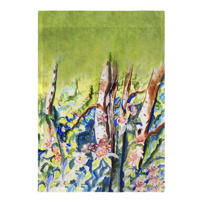 Double Sided 12.5'' H x 18'' W Polyester Garden Flag