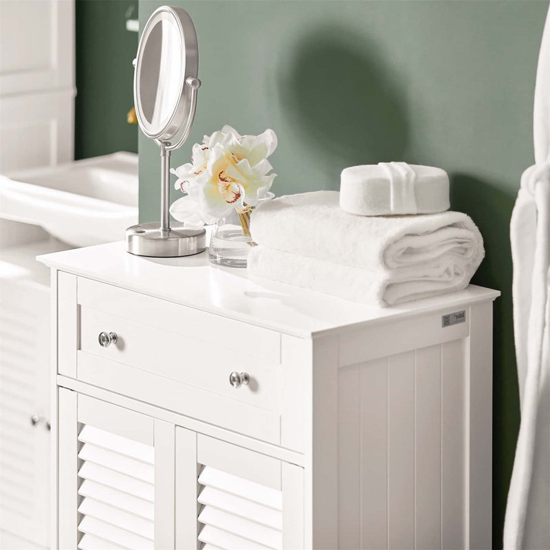 Compact Bathroom Cabinet Bathroom Cabinet, White