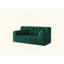 Canapé modulaire, canapé convertible Pudding Block, canapé-lit sur pied avec accoudoirs et canapé-lit confortable, canapé à compression pour le salon et la chambre à coucher