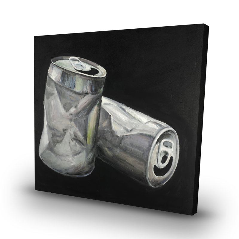 Empty cans - 32"x32" art on canvas